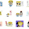 うごくポプテピピック - 公式スタンプ／画像はすべてLINE STOREスクリーンショット