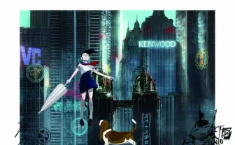 押井守×森本晃司の短編アニメ『CONNECTED…』 未知と遭遇する少女の物語