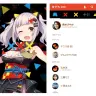 輝夜月さんの「LINE 着せかえ」／商品ページのスクリーンショット