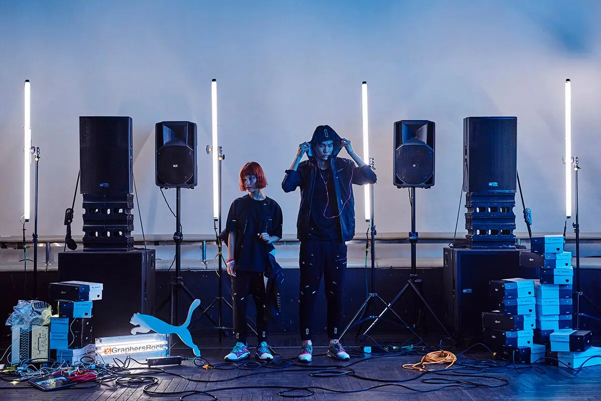 PUMA × GraphersRock第2弾アイテム解禁　ラウンジネオが撮影協力