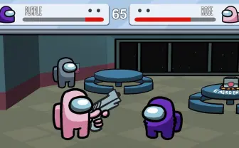 クルーがガチで戦う『Among Us Arena』 ファンメイドの2D格ゲー