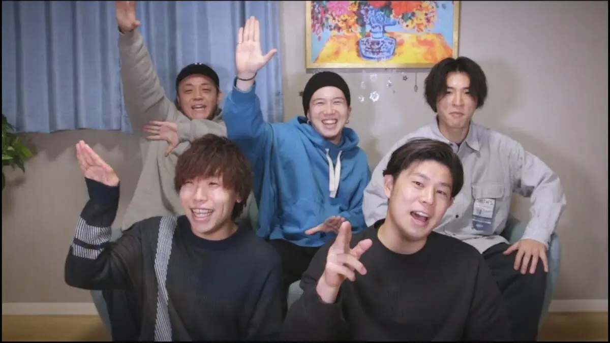 Daichiさんの脱退を報告するYOKARO-MONのメンバー