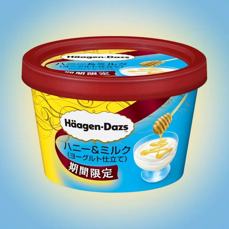 ハーゲンダッツ「ハニー＆ミルク」がおいしそう　幸せを補給したい♡