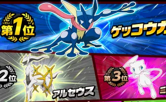 「ポケモン総選挙」全720匹の頂点はゲッコウガに決定！