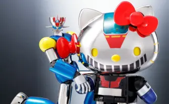 『ハローキティ』と『マジンガーZ』“超合金ロボ”コラボ実現！　オリジナルアニメは帝国幹部もサンリオキャラ［オタ女］