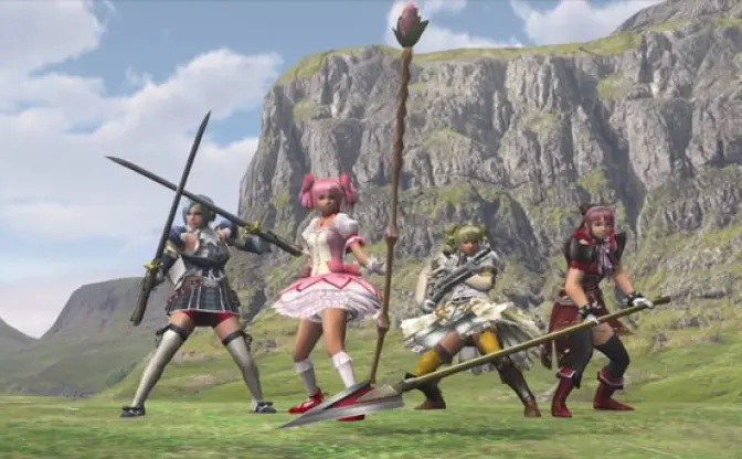 モンハンのまどマギ武具がムキムキで可愛い！ キュゥべえコスも