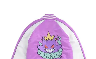 『ポケモン ダイパリメイク』衣装を再現　ポップな「ゲンガーのスカジャン」