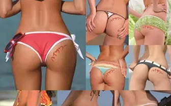 【画像】これが究極の美尻! 19万5627枚から厳選した美尻カレンダー発売