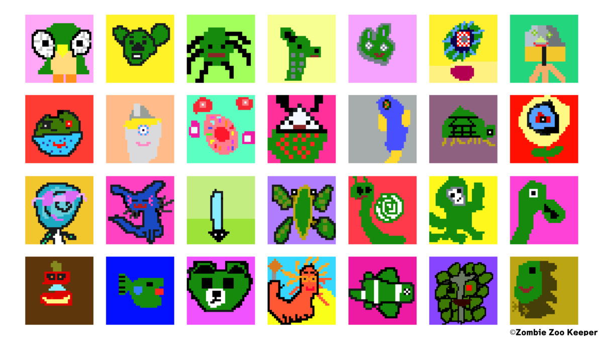 9歳の作家がつくるNFT「Zombie Zoo」がアニメ化 東映アニメーションと