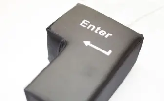 超巨大エンターキー「BIG ENTER」登場！ ストレス発散して圧倒的成長