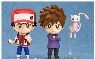 「ポケモン」レッド&グリーンがねんどろいど化 おっす!みらいのチャンピオン