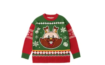 ヨクバリスのセーターが欲張りすぎてインパクト大　ポケモンのクリスマスグッズ