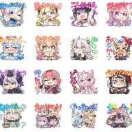 「ホロライブ公式スタンプ Vol.2」画像は<a href="https://store.line.me/stickershop/product/19255881" target="_blank">LINE STORE</a>から
