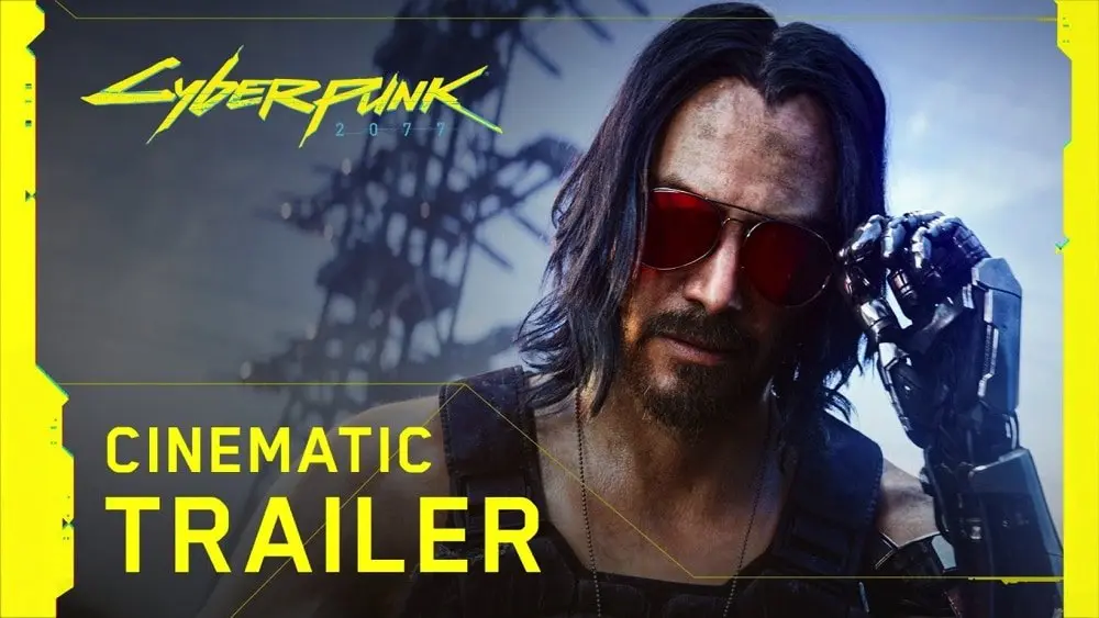 「サイバーパンク2077 — E3 2019 公式シネマティックトレーラー」より