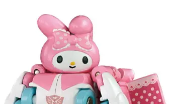 マイメロがトランスフォーマーに！ キティちゃん並に仕事を選ばないと話題
