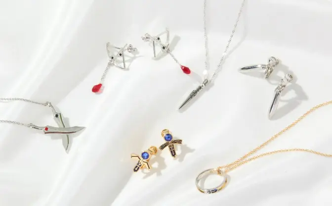 「Fate/stay night[Heaven’s Feel]」の上品なアクセサリー　宝具や衣装をイメージ