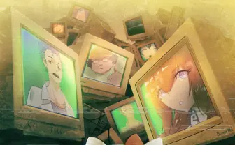 シュタゲ×ハローキティ、キービジュアル公開　キャラデザ hukeが描き下ろし