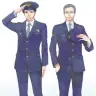 長野中央警察署イメージキャラクター　左：穂苅士朗 右：手塚衛　イラストはからけみさん／画像は公式サイトより