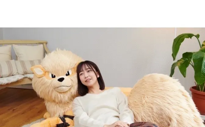 もふもふ！でけえ！ ウインディの1／2スケールの添い寝ぬいぐるみ