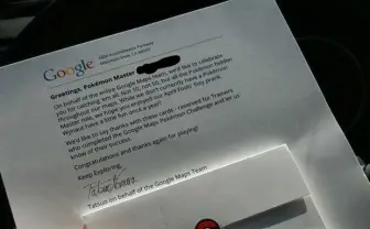 Googleが「ポケモンマスター」認定証を贈呈！ エイプリルフール応募者へ