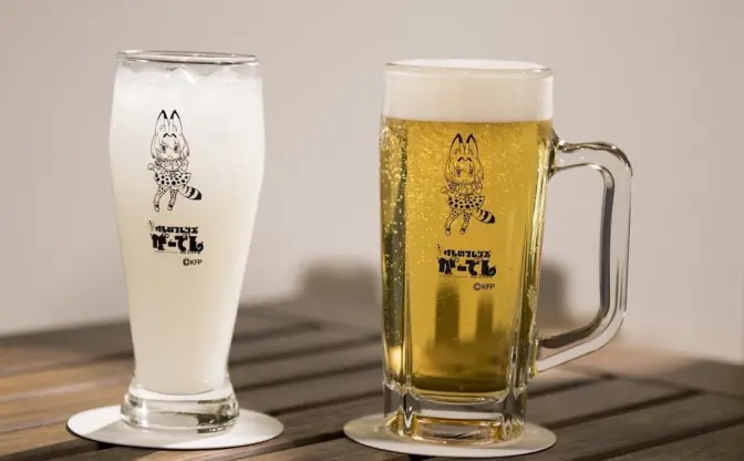 『けもフレ』ビアガーデン、3000円でサーバルちゃんジョッキ付き　もはや実質無料