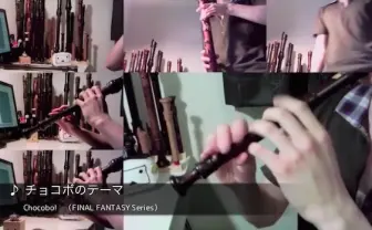 リコーダー多重奏による「FF」シリーズ名曲20曲が泣ける