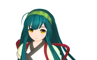 美しい…! 東北ずん子のMMDモデル、制服に続き和服姿も登場