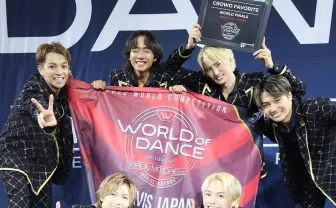 Travis Japan、ダンス大会「WOD」で存在感　世界で最も観客を沸かせたチームに
