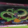 「神龍」のコレオグラフィー／画像はパリ・サンジェルマン（PSG）公式Twitterより