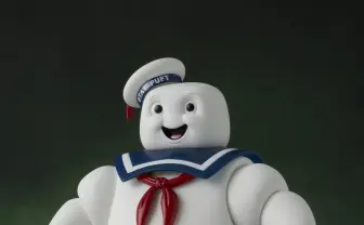 『ゴーストバスターズ』キュートな破壊神 マシュマロマンがフィギュアに！