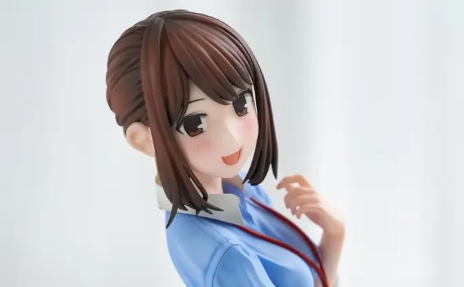 同期ちゃん、フィギュア予約開始　笑顔＆黒タイツのオンライン限定版も