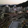 徳島そごうから見た阿波踊りの様子