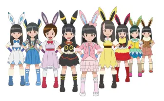 エビ中のメンバー、ポケモンになって「ピカチュウとイーブイ☆フレンズ」を大応援