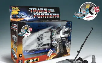 ハズブロがトランスフォームするデロリアン「Gigawatt」を発表