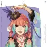 画集『vioLet』のカバーイラスト（サンプル）／画像は左さんTwitterより