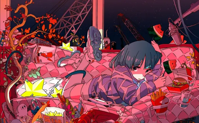 アニメーター すしお キャラデザの音楽プロジェクト　楽曲は照井順政