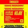 SWAGGER Presents SWG REBORN + BORN FREE／画像はHARLEMのTwitter（@club_HARLEM）より