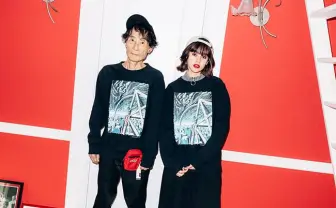 ギャーッ！ 伝説のホラー漫画家、楳図かずおとX-girlのコラボアイテムが発売