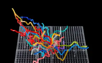 東京地下鉄の路線図立体モデル　都営地下鉄も加わってフルコン達成🚇