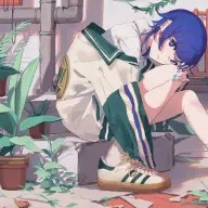 イラストレーター・りたおさんによる理芽さんのイラスト