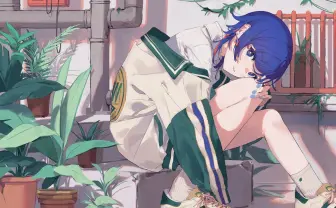 VTuber理芽、adidas Originalsとコラボ 「GAZELLE」着用のイラスト公開