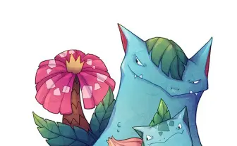 これはクール！ 独特の筆致で描かれた151匹のポケモンが海外で話題に