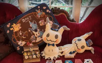 『ポケモン』一番くじでミミッキュとアンティークお茶会