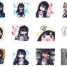 『僕の心のヤバイやつ』LINEスタンプ／画像はすべて販売ページから