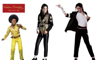 ジャクソン5時代の天使マイケルも！ 等身大フィギュアが初上陸