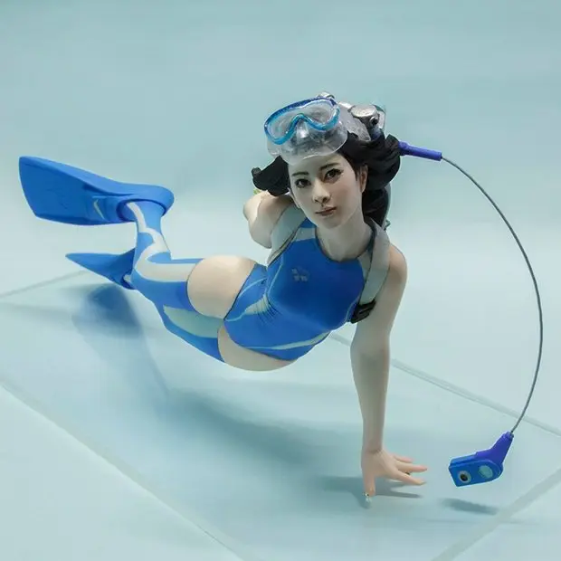 水中ニーソ×海洋堂 しまりすちゃんフィギュアが予約開始！ 圧倒的クオリティ