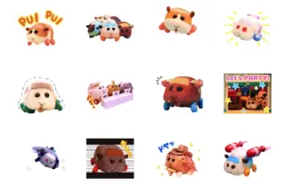 『PUI PUI モルカー』動くLINEスタンプ 愛らしい挙動をばっちり再現
