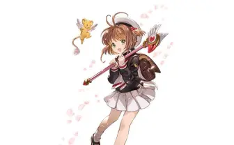 『CCさくら』ファン必見の『グラブル』コラボ　CLAMP絵じゃないさくらちゃんも新鮮？