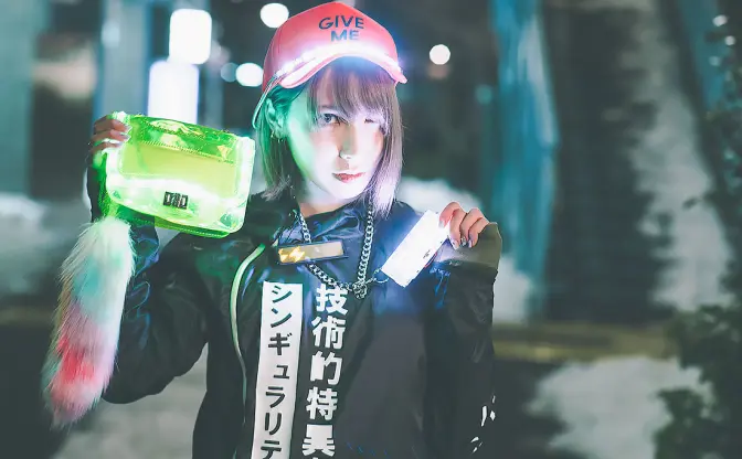 人生マジ卍!? ギャルの電子工作ユニット・ギャル電が美女を光らせてみた！