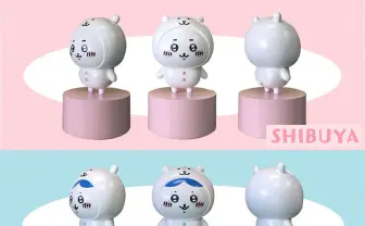 ちいかわ像、渋谷に建立 3都市に「ナガノマーケット」爆誕